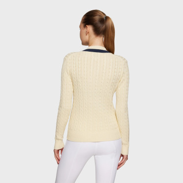 Samshield Dames Pullover Lisa Colored - Lemonade/Navy