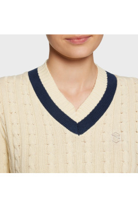 Samshield Dames Pullover Lisa Colored - Lemonade/Navy