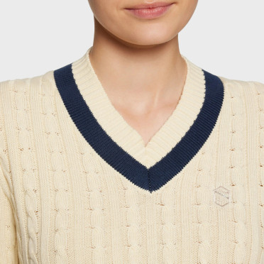 Samshield Dames Pullover Lisa Colored - Lemonade/Navy