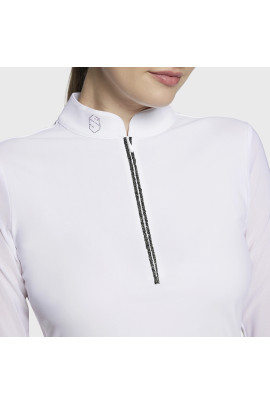 Samshield Dames Wedstrijdshirt Aloise Boreal - Wit Night Shade