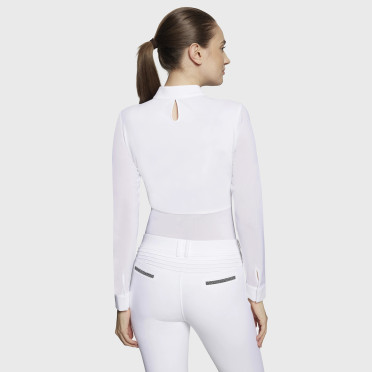 Samshield Dames Wedstrijdshirt Aloise Boreal - Wit Night Shade