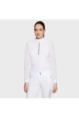 Samshield Women's Competition Shirt Lily Boreal - White Paradise Shine