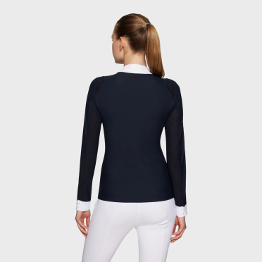 Samshield Dames Wedstrijdshirt Ysee Mesh - Navy