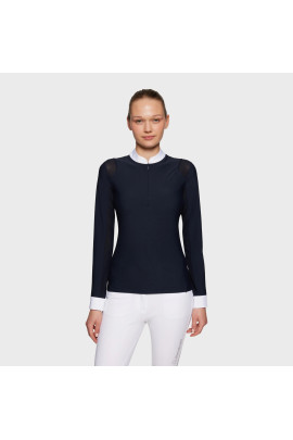 Samshield Women's Competition Shirt Ysee Mesh - Navy