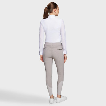 Samshield Dames Rijbroek Clara Premium Knie Grip - Mineral