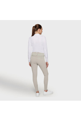 Samshield Dames Rijbroek Claranova Knie Grip - Beige