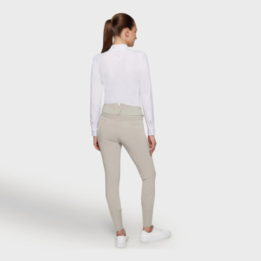 Samshield Dames Rijbroek Claranova Knie Grip - Beige