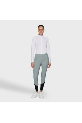 Samshield Women's Riding Breeches Tallia Full Grip- Nickel