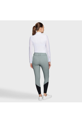 Samshield Women's Riding Breeches Tallia Full Grip- Nickel