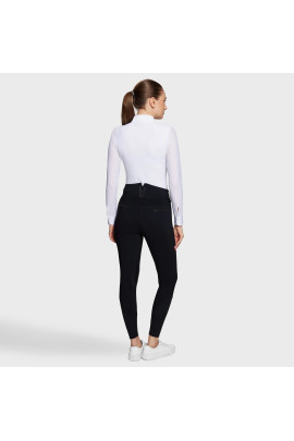Samshield Dames Rijbroek Claranova Knie Grip - Zwart Samshield Dames Rijbroek Claranova Knie Grip - Zwart
