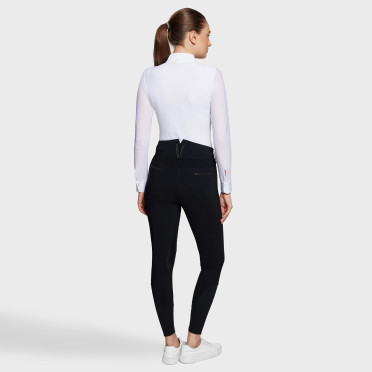 Samshield Dames Rijbroek Claranova Knie Grip - Zwart Samshield Dames Rijbroek Claranova Knie Grip - Zwart