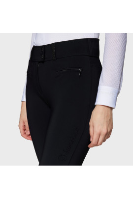 Samshield Women's Riding Breeches Claranova Knee Grip - Black Samshield Women's Riding Breeches Claranova Knee Grip - Black