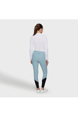Samshield Dames Rijbroek Tallia Knie Grip - Spring Sky
