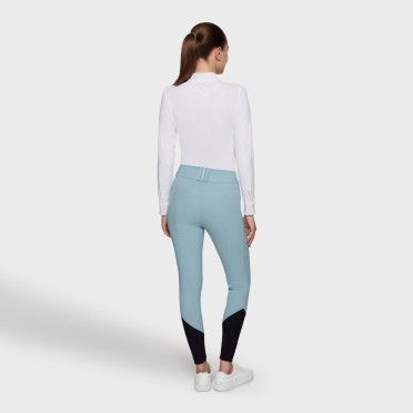 Samshield Dames Rijbroek Tallia Knie Grip - Spring Sky
