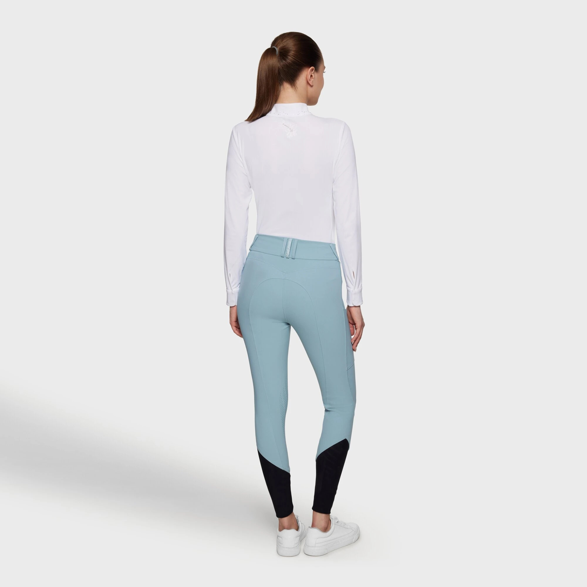 Samshield Dames Rijbroek Tallia Knie Grip - Spring Sky