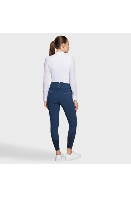 Samshield Dames Rijbroek Claranova Knie Grip - Celestial Blue