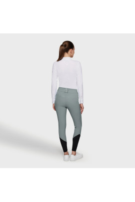 Samshield Dames Rijbroek Tallia Knie Grip - Nickel