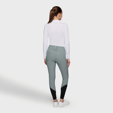 Samshield Dames Rijbroek Tallia Knie Grip - Nickel