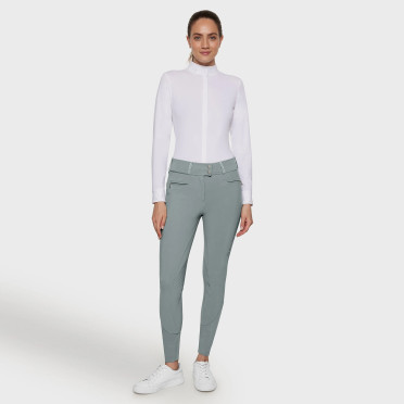 Samshield Dames Rijbroek Claranova Full Grip - Nickel | Bestel Nu Samshield Dames Rijbroek Claranova Full Grip - Nickel | Bestel Nu