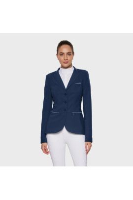 Samshield Dames Wedstrijdjasje Victorine Crystal Fabric Regular - Cosmic Blue