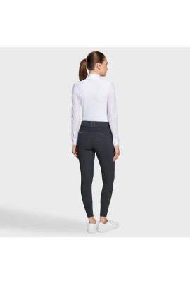 Samshield Women's Riding Breeches Clara Premium Full Grip - Anthracite