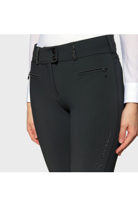 Samshield Dames Rijbroek Clara Premium Full Grip - Antraciet