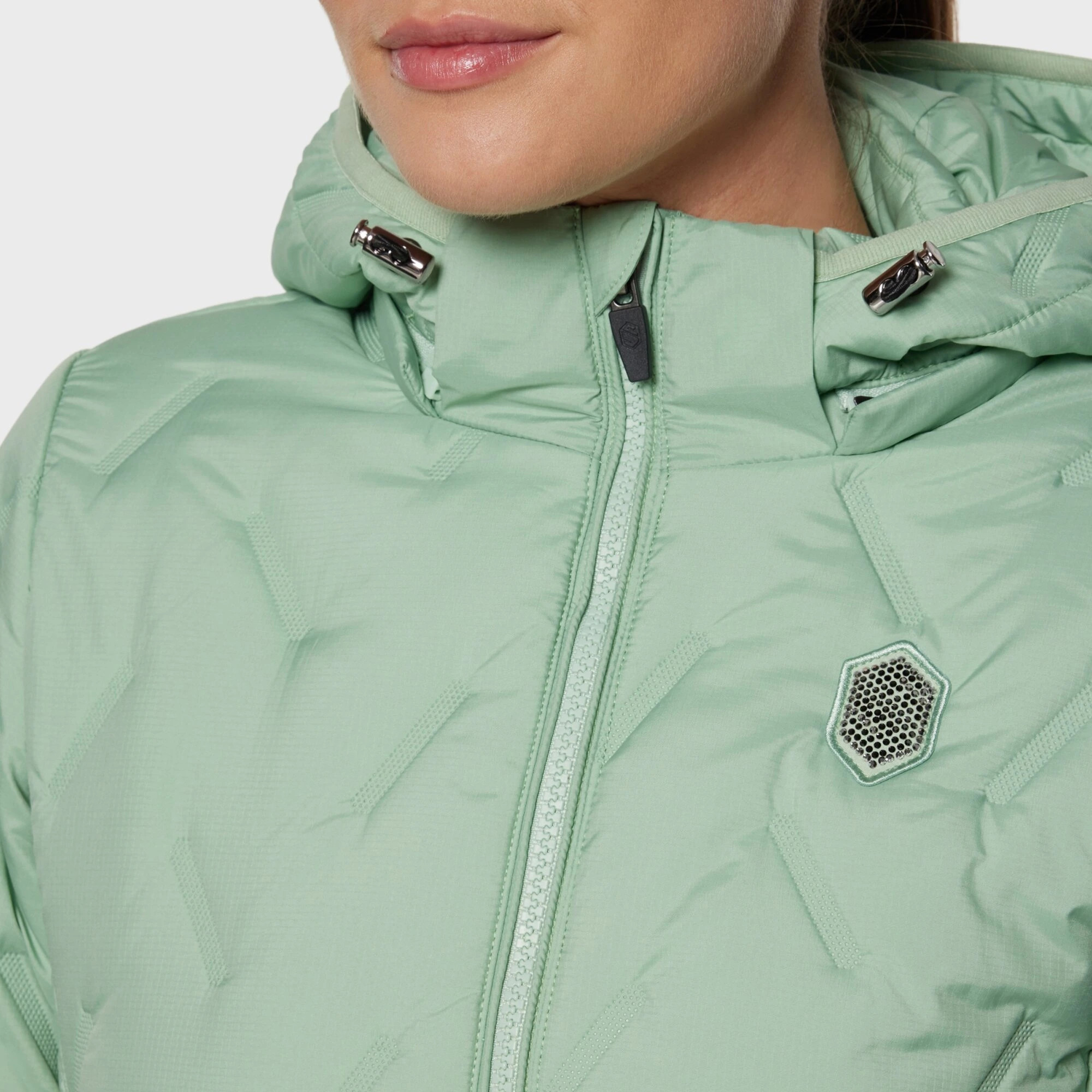 Samshield Women's Puffer Jacket Davos - Pistaccio