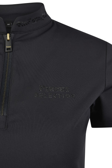 Pikeur Zip Shirt Black – Classic & Functional Training Shirt Pikeur Zip Shirt Black – Classic & Functional Training Shirt