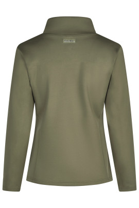 Eskadron Classic Sports Women's Zip Shirt - Dark Green