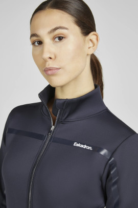 Eskadron Classic Sports Women's Zip Shirt - Navy Blue