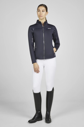 Eskadron Classic Sports Women's Zip Shirt - Navy Blue