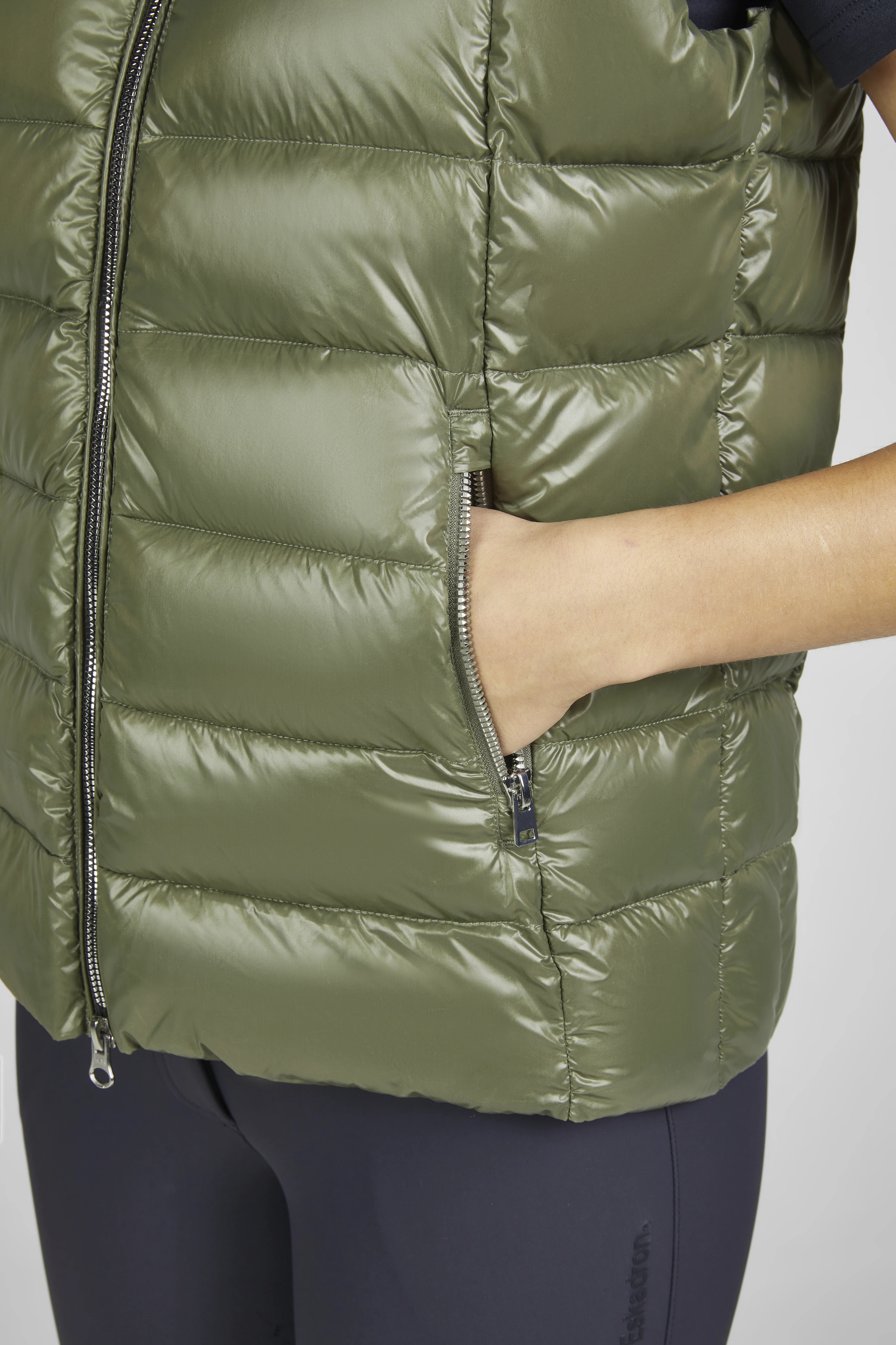 Eskadron Classic Sports Dames Bodywarmer - Groen