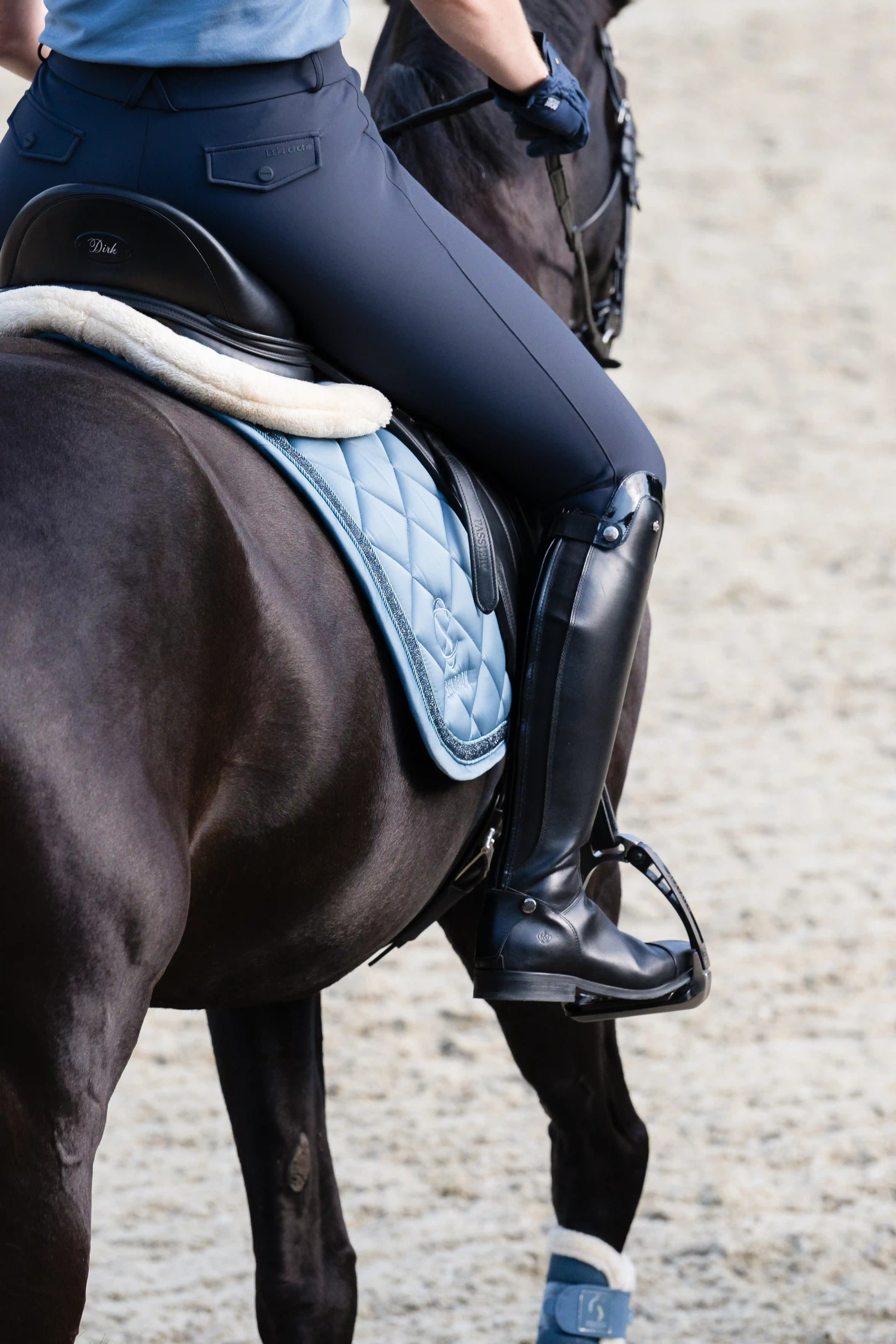 Eskadron Classic Sports Dames Rijbroek Full Grip - Navy