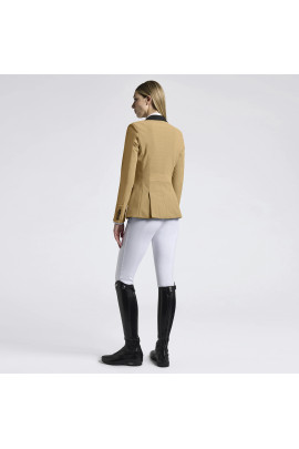 Cavalleria Toscana Dames Wedstrijdjasje GP Perforated - Tan