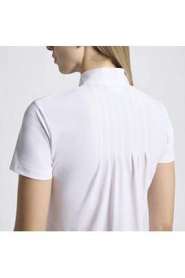 Cavalleria Toscana Dames Wedstrijdshirt Jersey SS - Wit