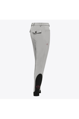 Cavalleria Toscana Mannen Rijbroek New Grip System - Lichtgrijs