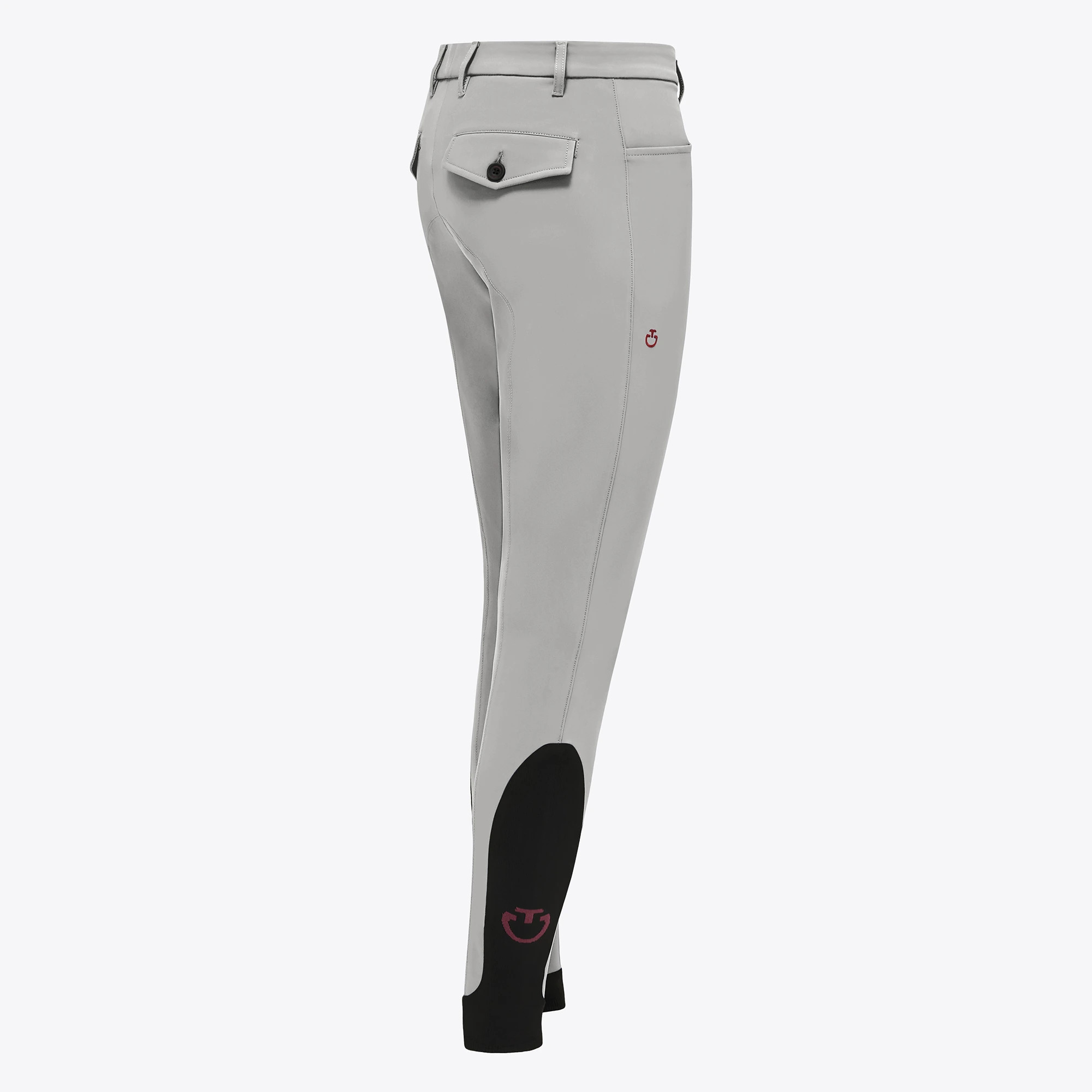 Cavalleria Toscana Men's Riding Breeches New Grip System - Light Grey