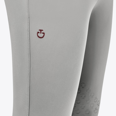 Cavalleria Toscana Mannen Rijbroek New Grip System - Lichtgrijs