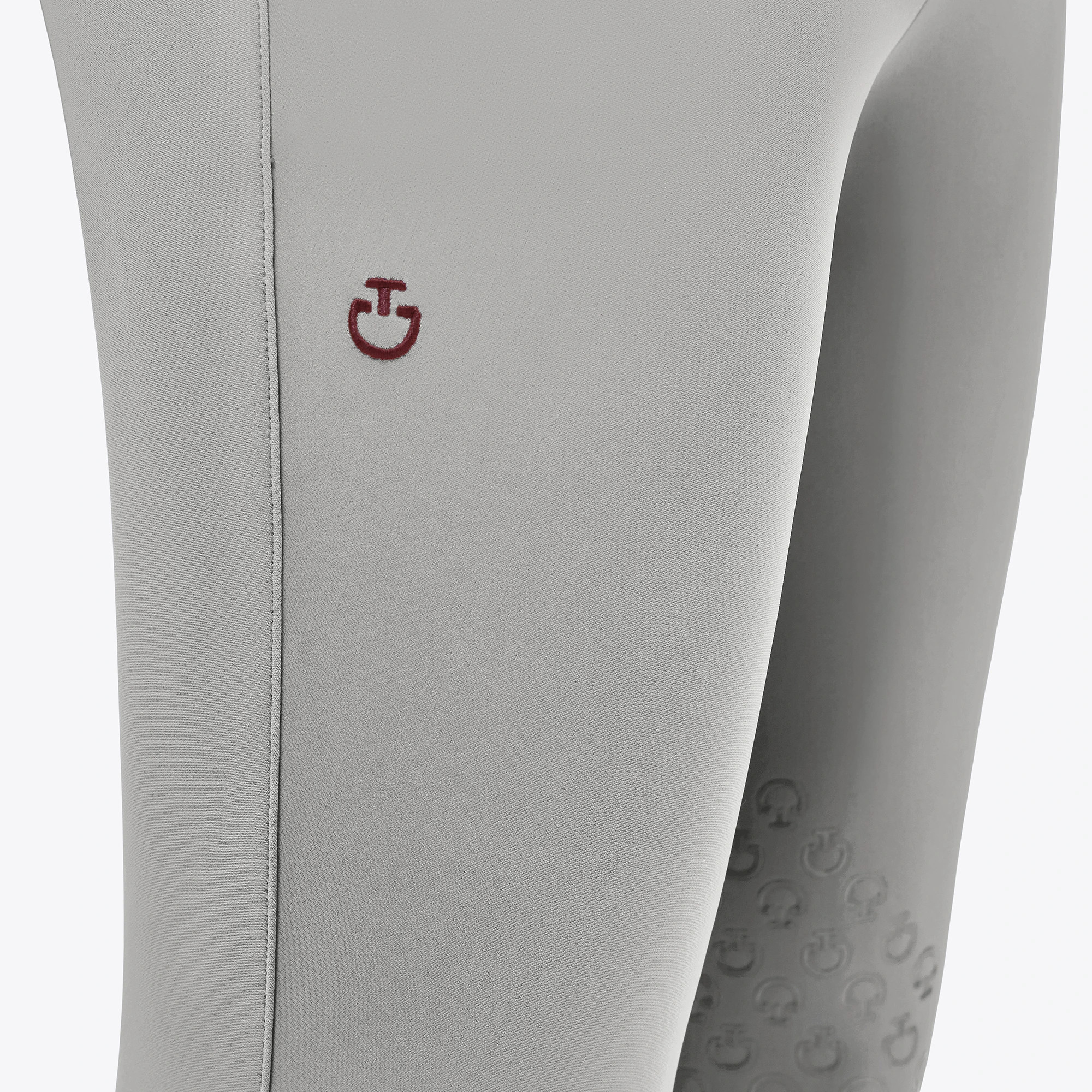 Cavalleria Toscana Mannen Rijbroek New Grip System - Lichtgrijs
