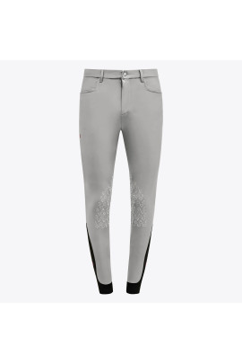 Cavalleria Toscana Mannen Rijbroek New Grip System - Lichtgrijs