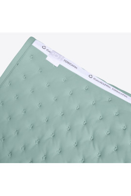 Cavalleria Toscana Saddle Pad Embroidery Quilted Jumping - Mint