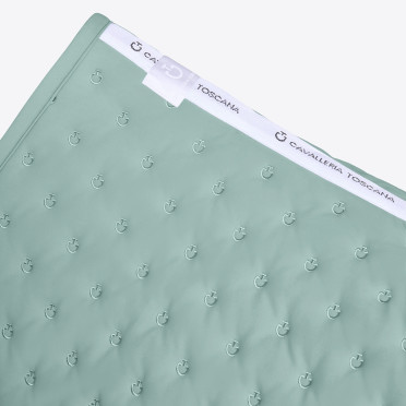 Cavalleria Toscana Zadeldekje Embroidery Quilted Springen - Mint
