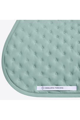 Cavalleria Toscana Zadeldekje Embroidery Quilted Springen - Mint
