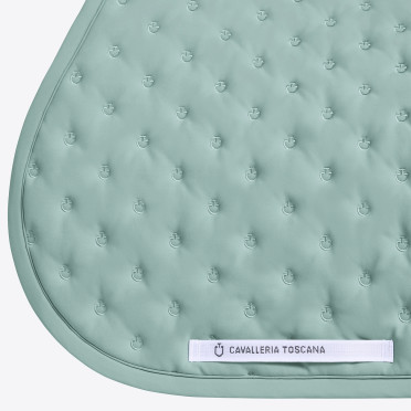 Cavalleria Toscana Zadeldekje Embroidery Quilted Springen - Mint