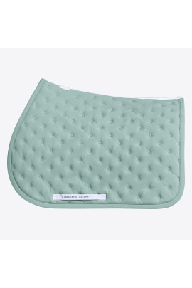 Cavalleria Toscana Zadeldekje Embroidery Quilted Springen - Mint