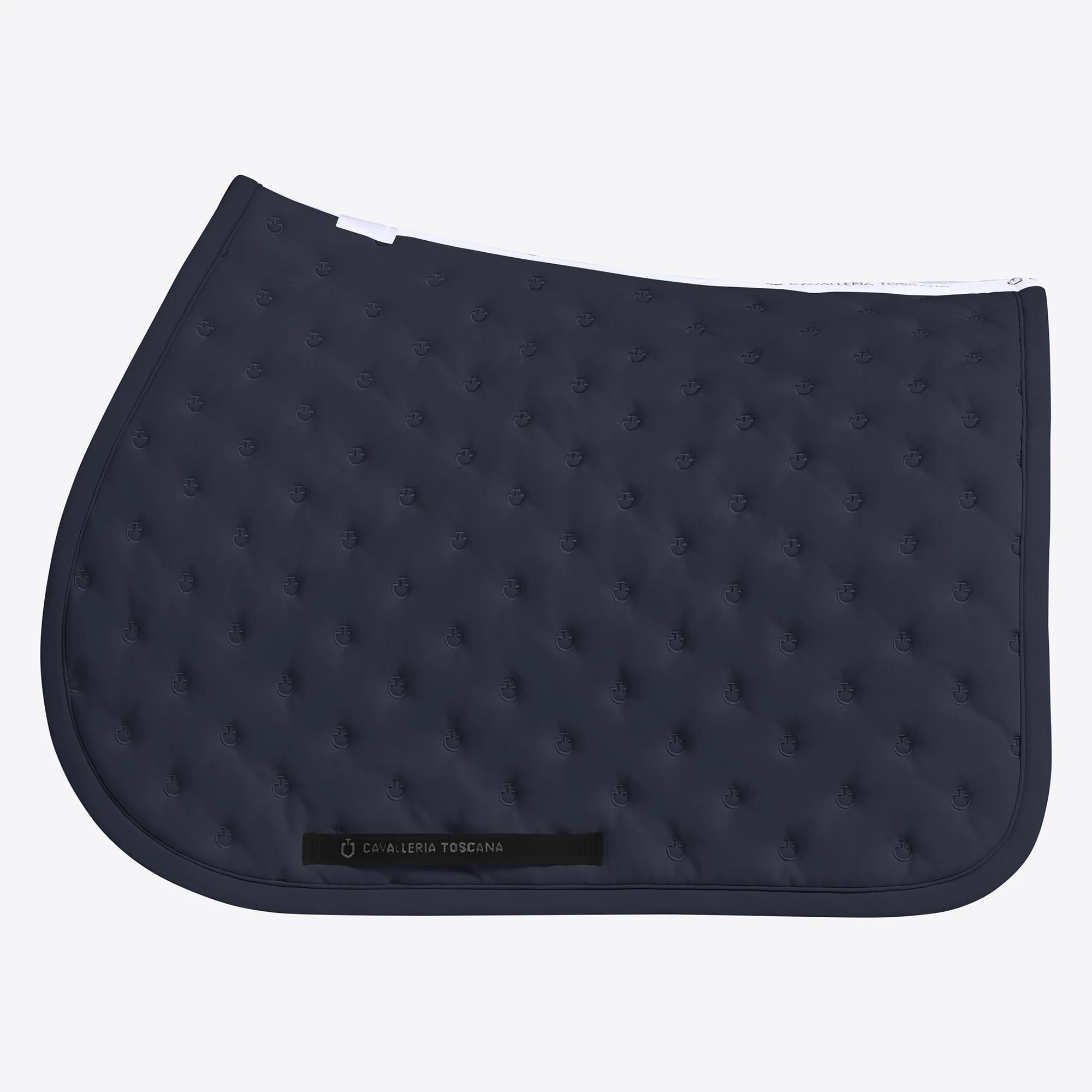 Cavalleria Toscana Zadeldekje Embroidery Quilted Springen - Navy