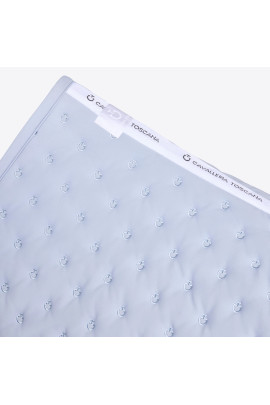 Cavalleria Toscana Zadeldekje Embroidery Quilted Springen - Lichtblauw