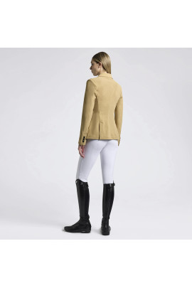 Cavalleria Toscana Women's Competition Jacket All-over Perforated - Tan