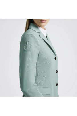 Cavalleria Toscana Dames Wedstrijdjasje All-over Perforated - Mint