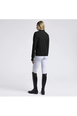 Cavalleria Toscana Dames Vest Tech Crew Neck - Zwart Cavalleria Toscana Dames Vest Tech Crew Neck - Zwart